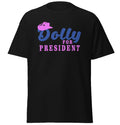 Dolly for President — Black T-Shirt — front