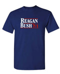 Reagan Bush 84 — Navy T-Shirt — front