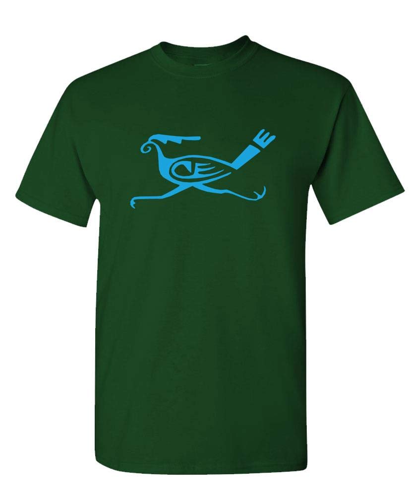 Roadrunner Bird — Forest T-Shirt — front