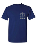 EMS Star of Life — Navy T-Shirt — front