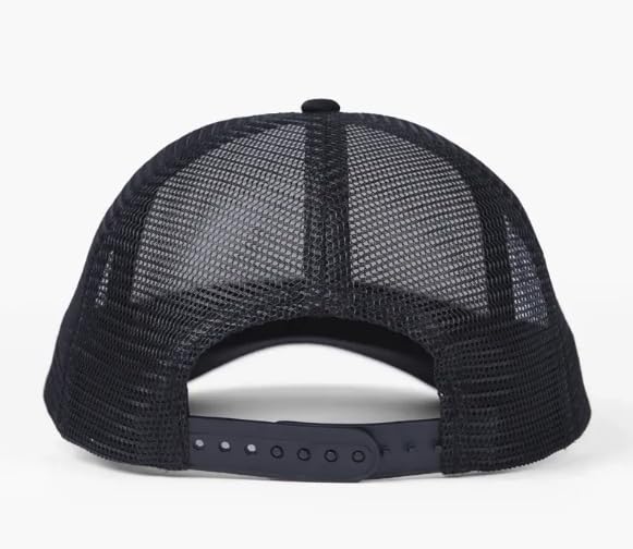 Finger Guns — Black Trucker Hat — rear view 1