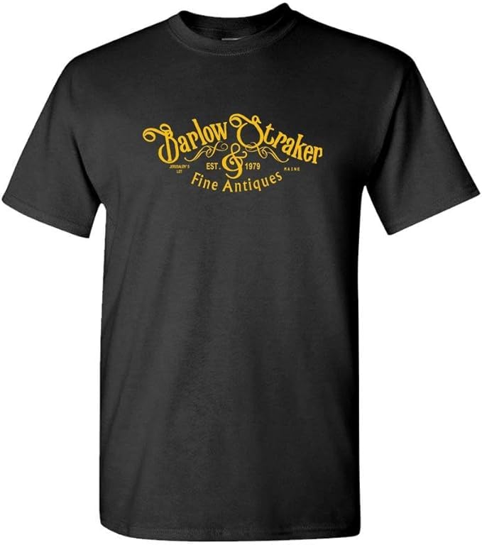 Barlow and Straker Fine Antiques — Black T-Shirt — front
