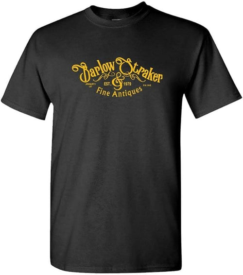 Barlow and Straker Fine Antiques — Black T-Shirt — front