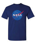 NASA Blue Space Emblem — Navy T-Shirt — front