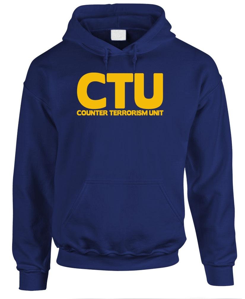 CTU Counter Terrorism Unit — Navy Hoodie — front