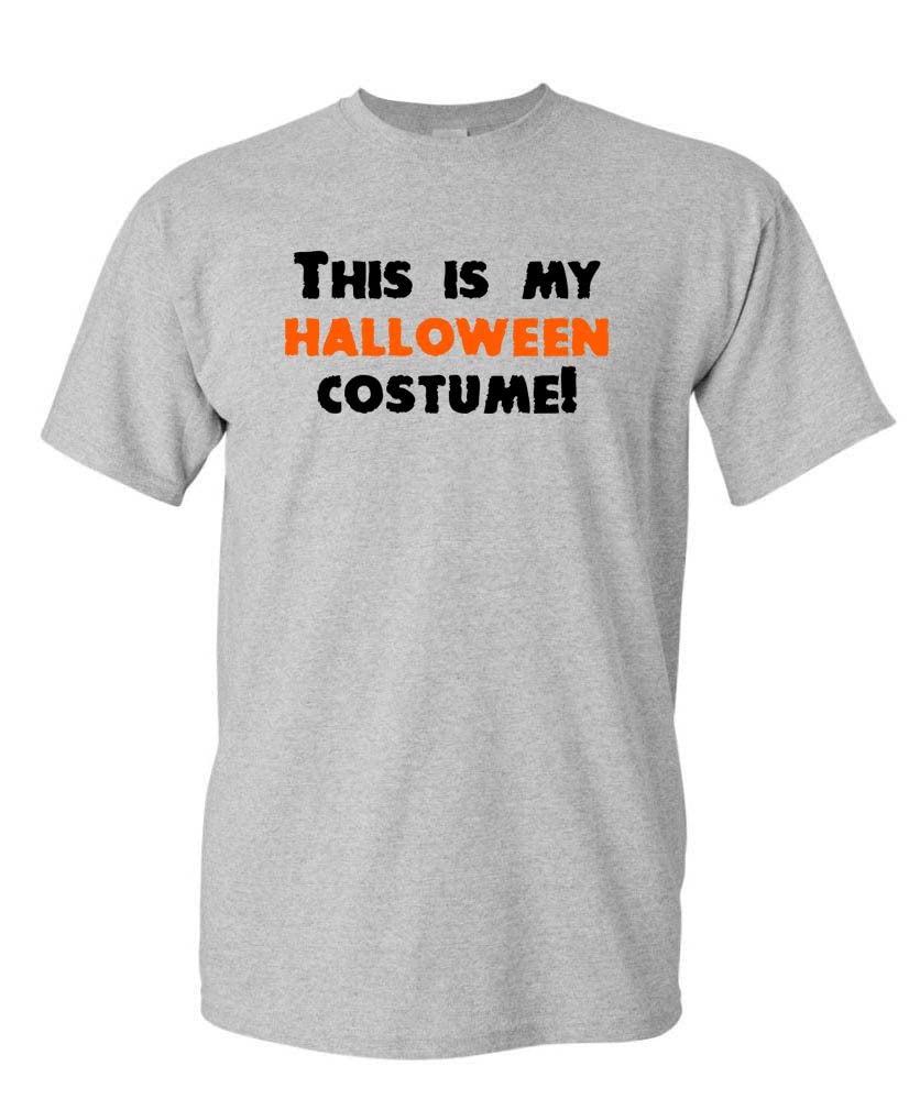 This Is My Halloween Costume — Sport Gray T-Shirt — front