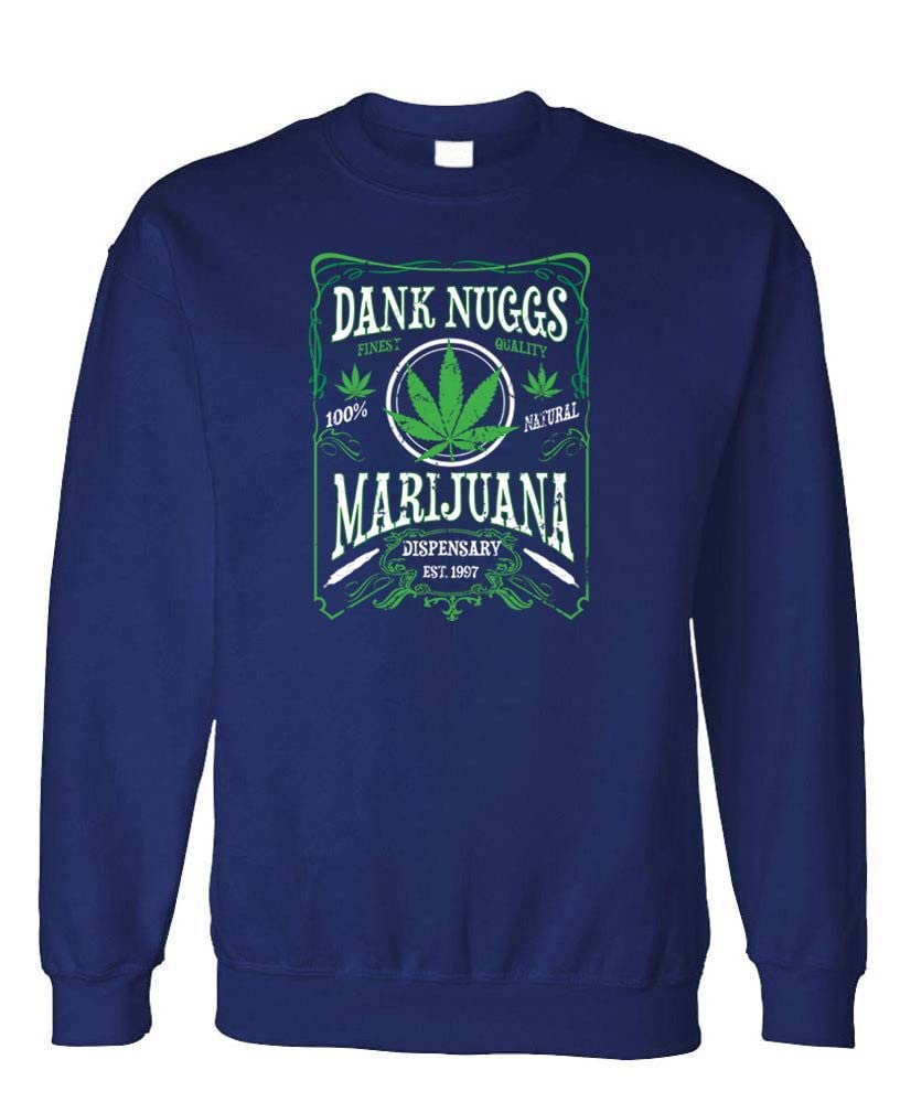 Dank Nuggs — Navy Sweatshirt — front