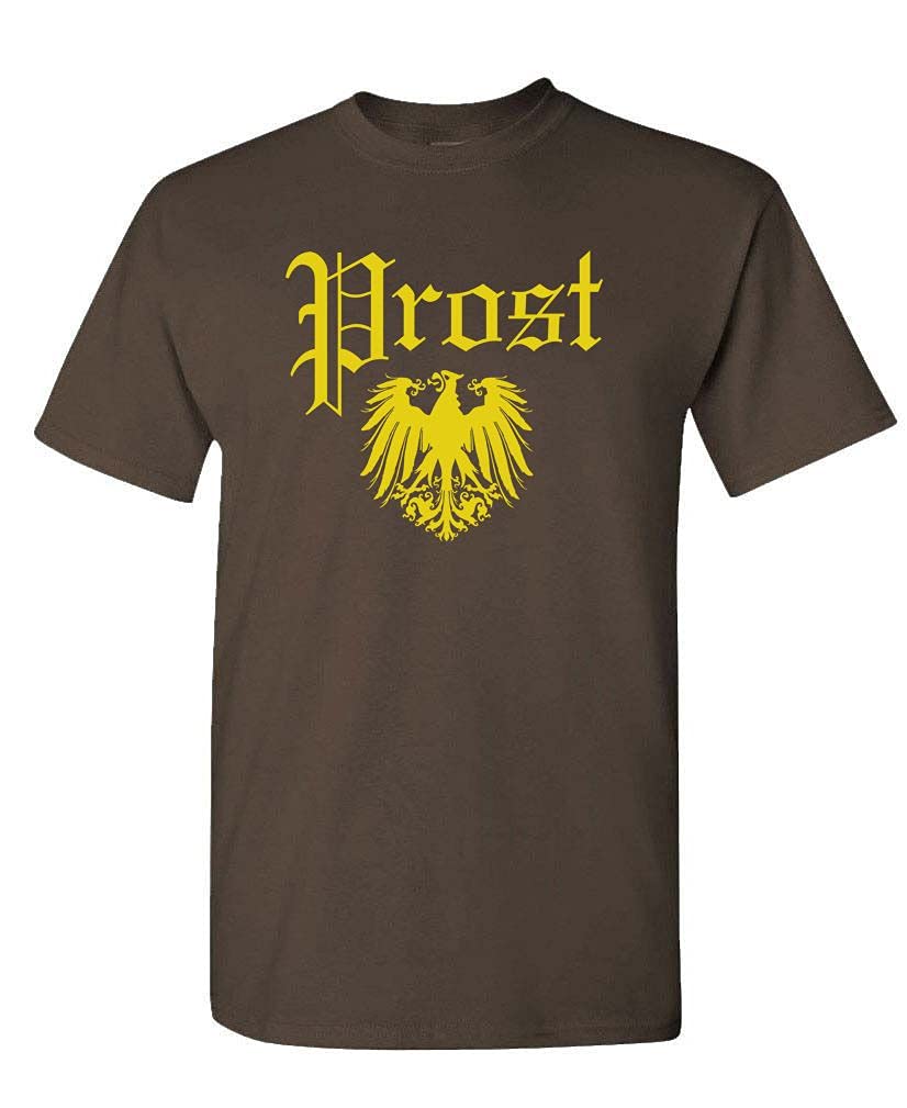 Prost German Eagle — Chocolate T-Shirt — front