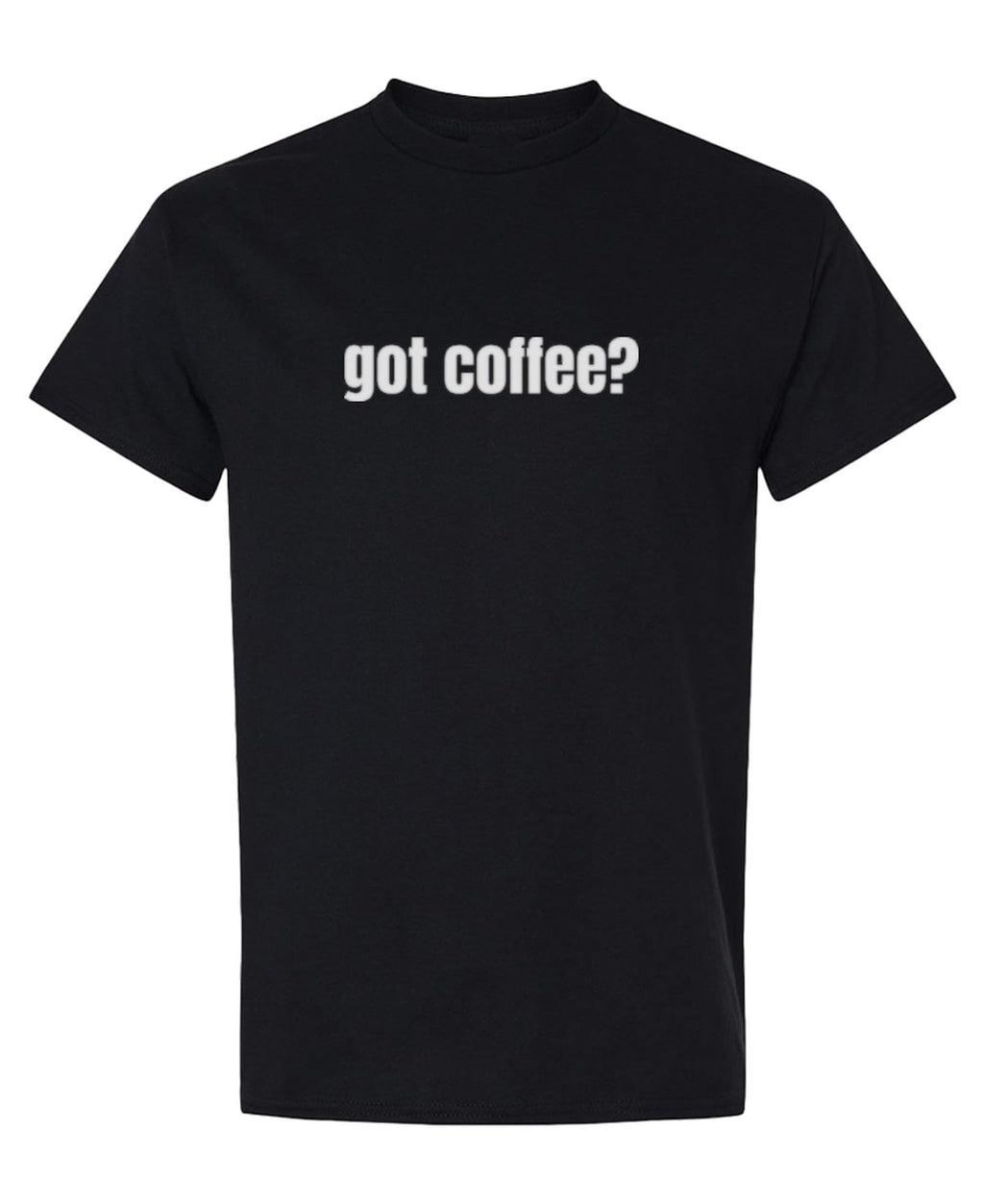 Coffee Lover Coffee — Black T-Shirt — front
