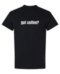 Coffee Lover Coffee — Black T-Shirt — front