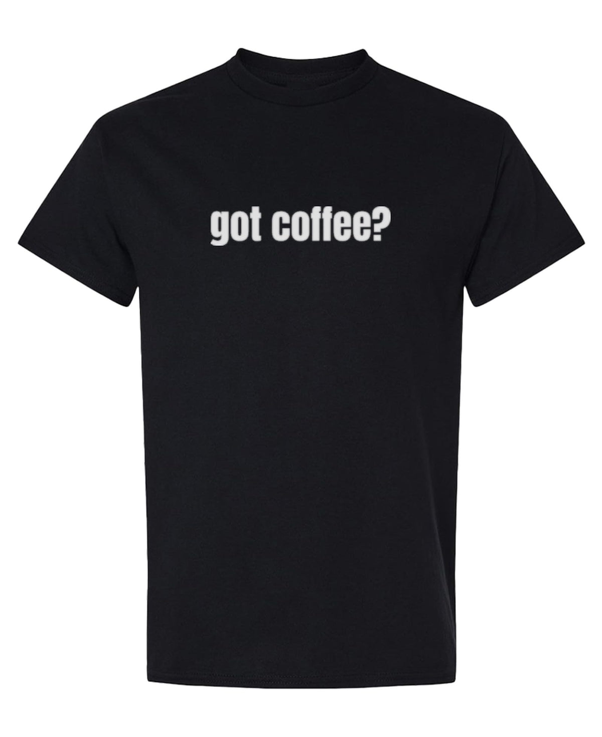 Coffee Lover Coffee — Black T-Shirt — front