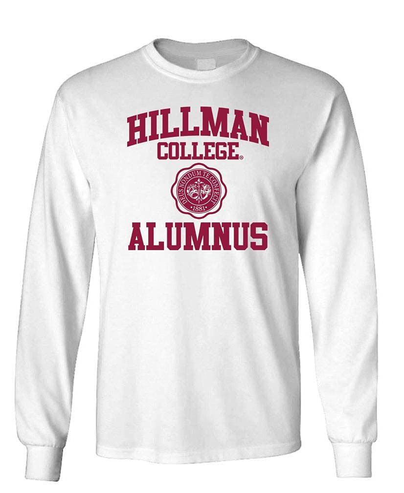 Hillman College Alumnus — White Long Sleeve T-Shirt — front