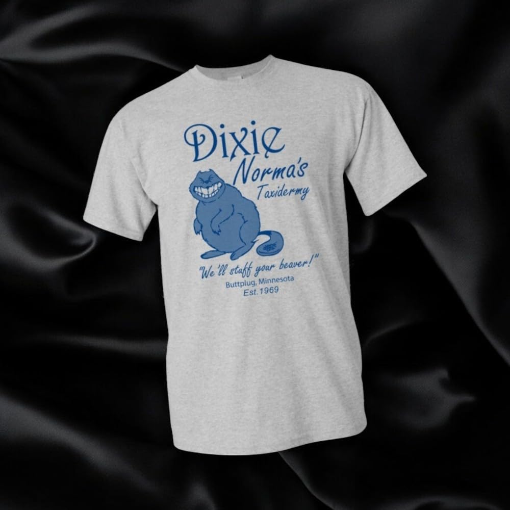 Dixie Norma's Taxidermy — Sport Gray T-Shirt — existing lifestyle 1