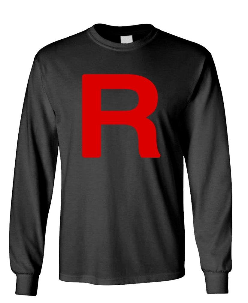 Team Rocket Long Sleeve Tee - Black