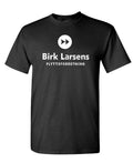 Birk Larsens Moving Service — Black T-Shirt — front