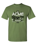 The Acme Corporation — Military Green T-Shirt — front