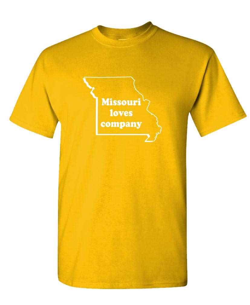 Missouri Loves Company — Gold T-Shirt — front