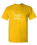 Missouri Loves Company — Gold T-Shirt — front