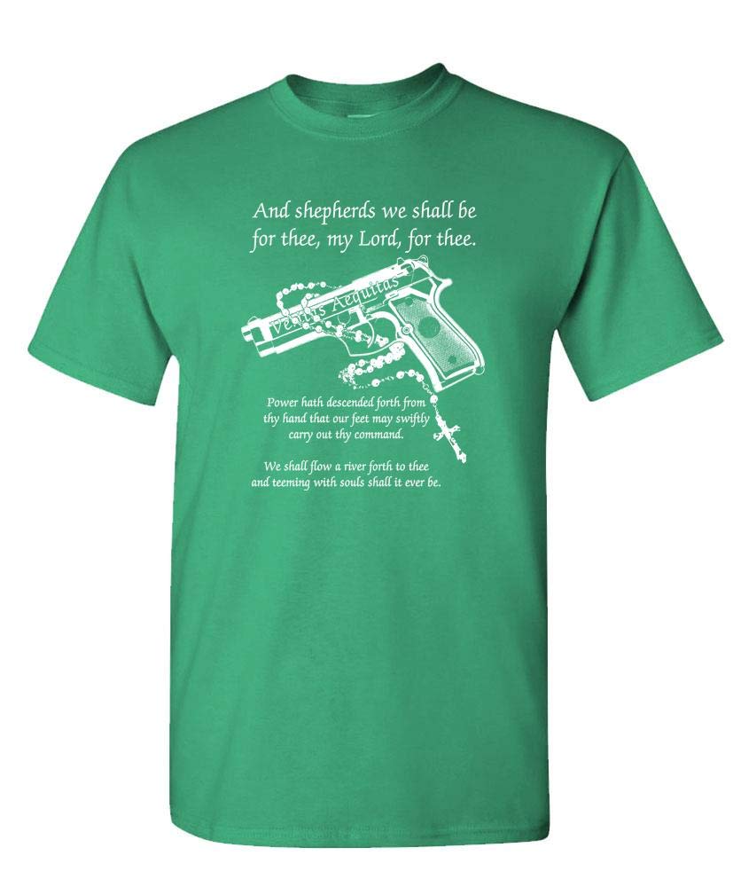 Shepherds Prayer — Irish Green T-Shirt — front