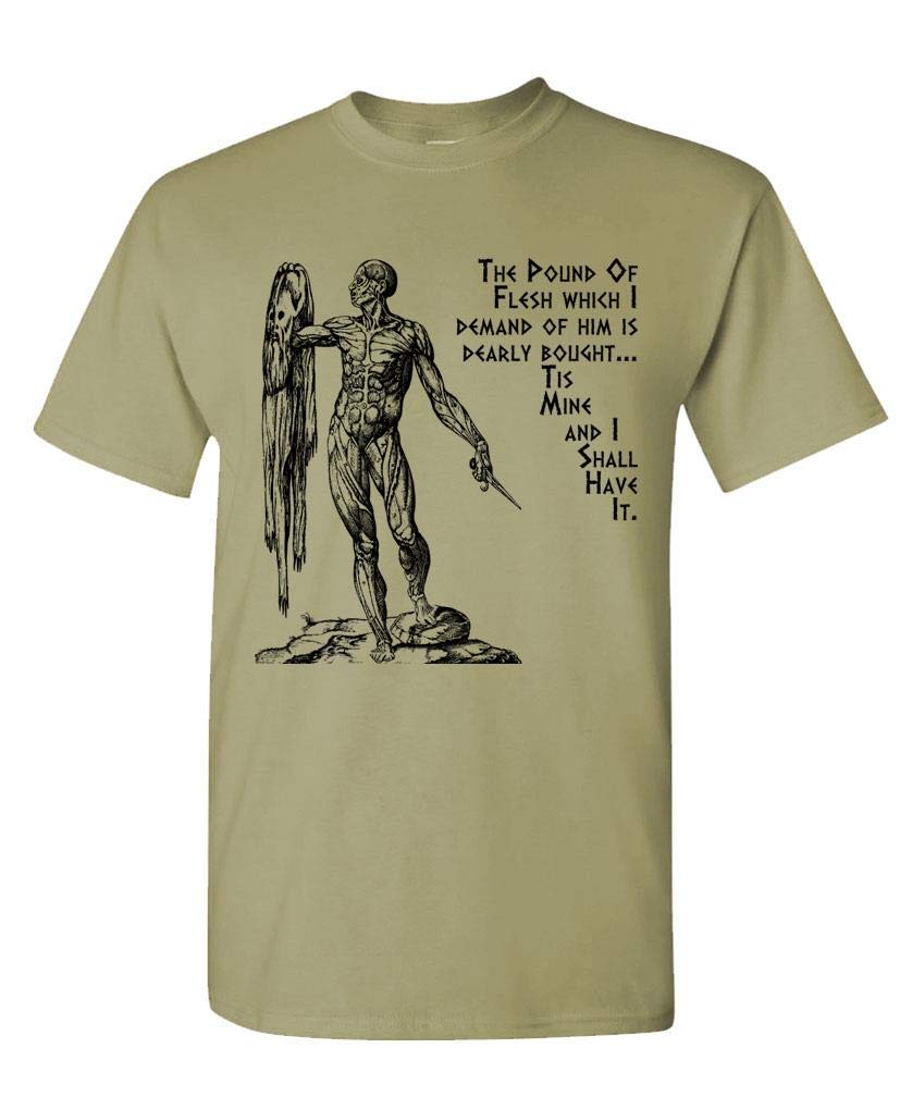Pound of Flesh — Sand T-Shirt — front
