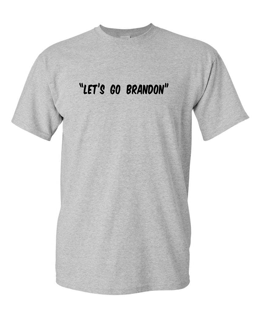 Let's Go Brandon — Sport Gray T-Shirt — front