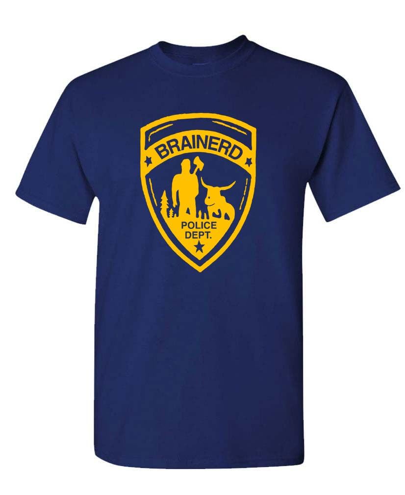 Brainerd Police Department — Navy T-Shirt — front