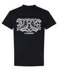 Live Nice Love Birds — Black T-Shirt — front