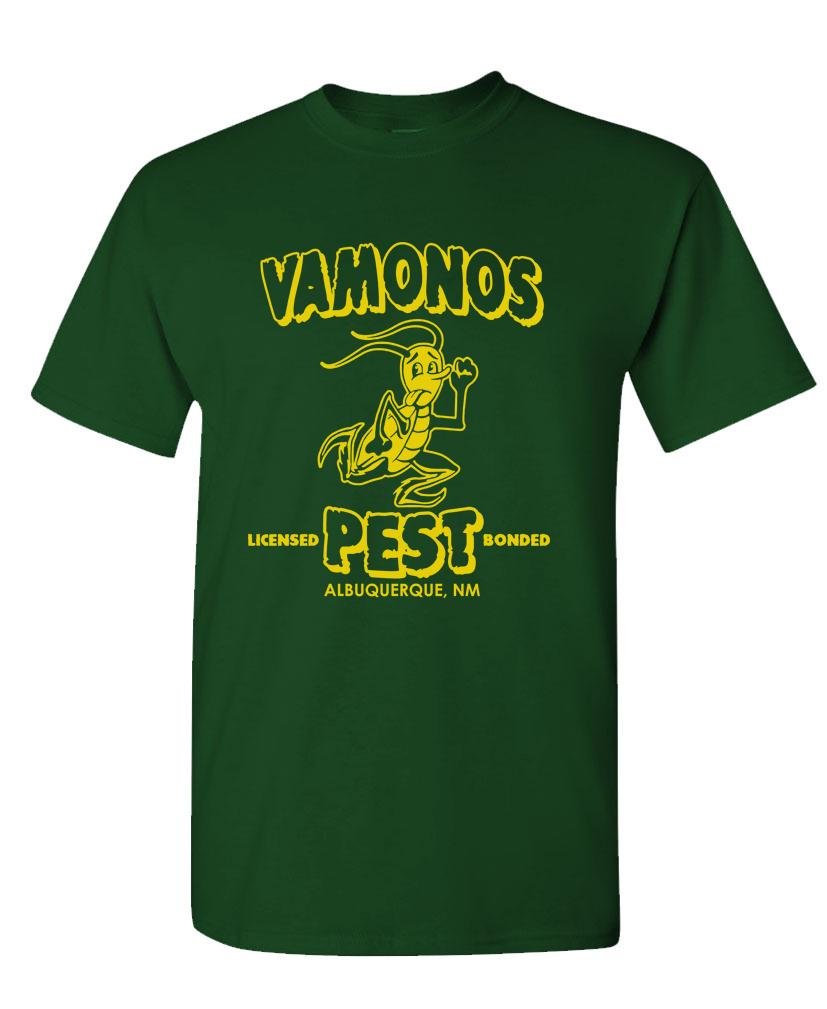 Vamonos Pest — Forest Green T-Shirt — front