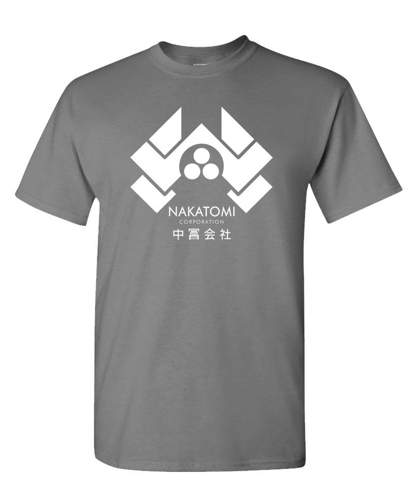 Nakatomi Corporation — Charcoal T-Shirt — front