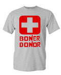 Boner Donor — Sport Gray T-Shirt — front