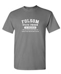 Folsom State Prison — Charcoal T-Shirt — front
