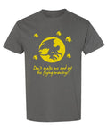 Flying Monkeys — Charcoal T-Shirt — front