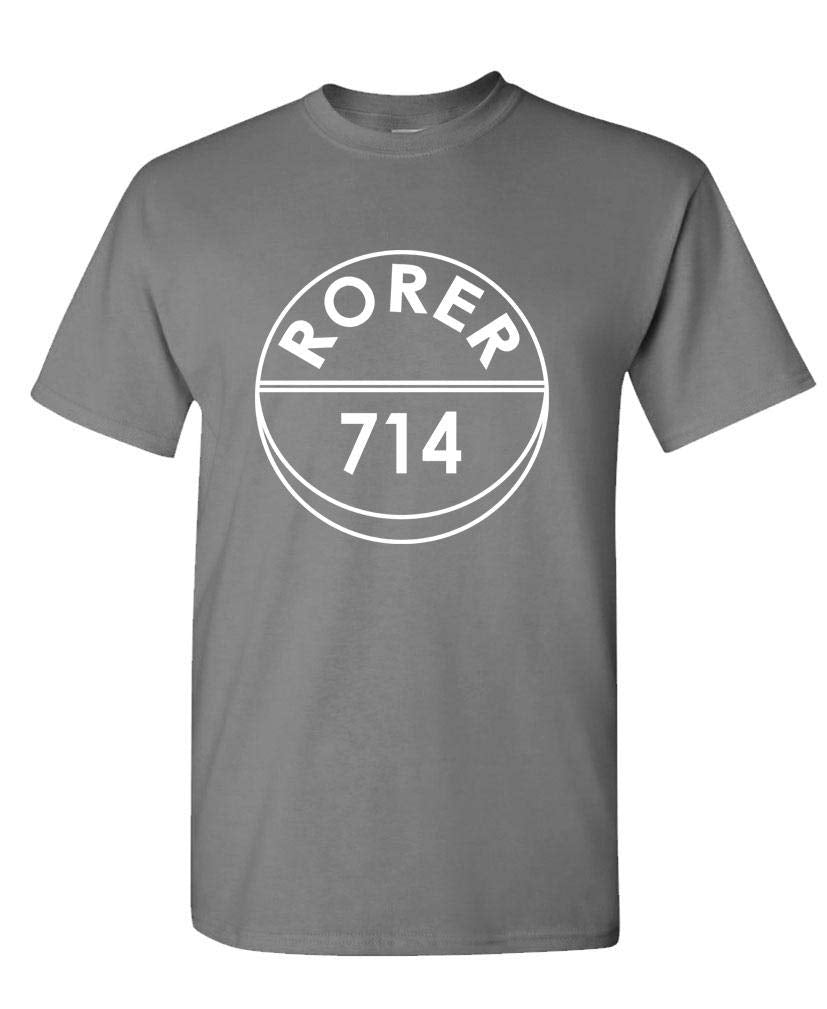 Rorer 714 — Charcoal T-Shirt — front