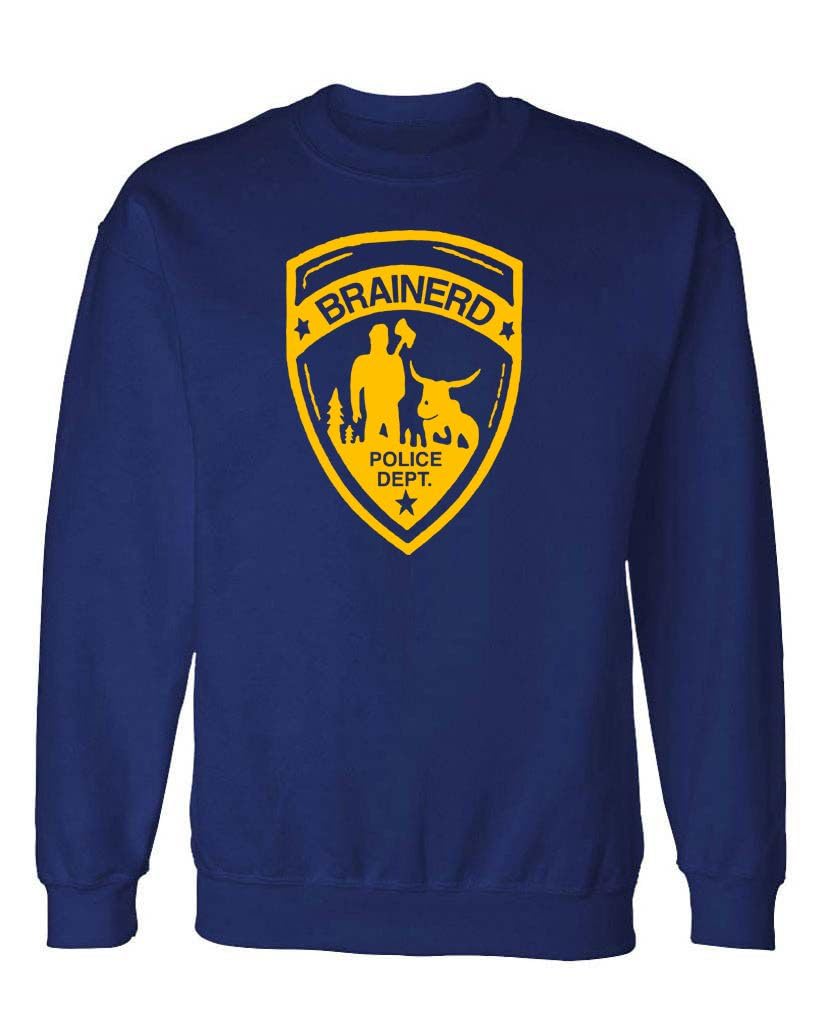 Brainerd Police Department — Navy Sweatshirt — front