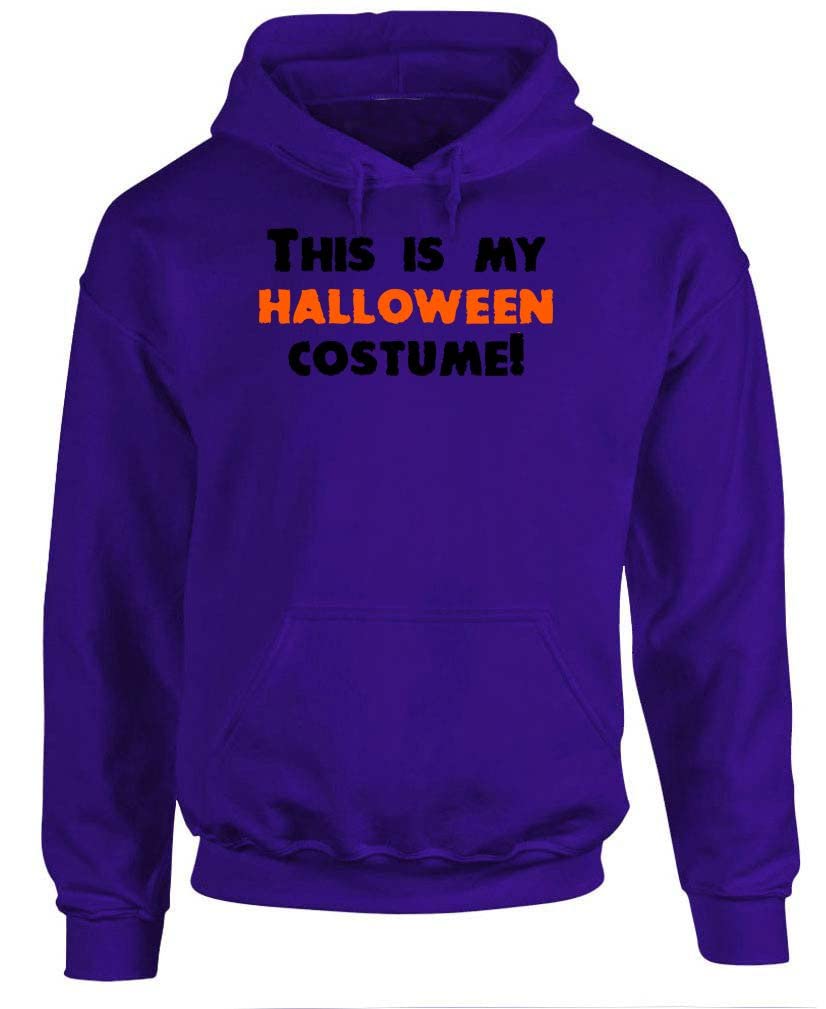 This Is My Halloween Costume — Purple Hoodie — front