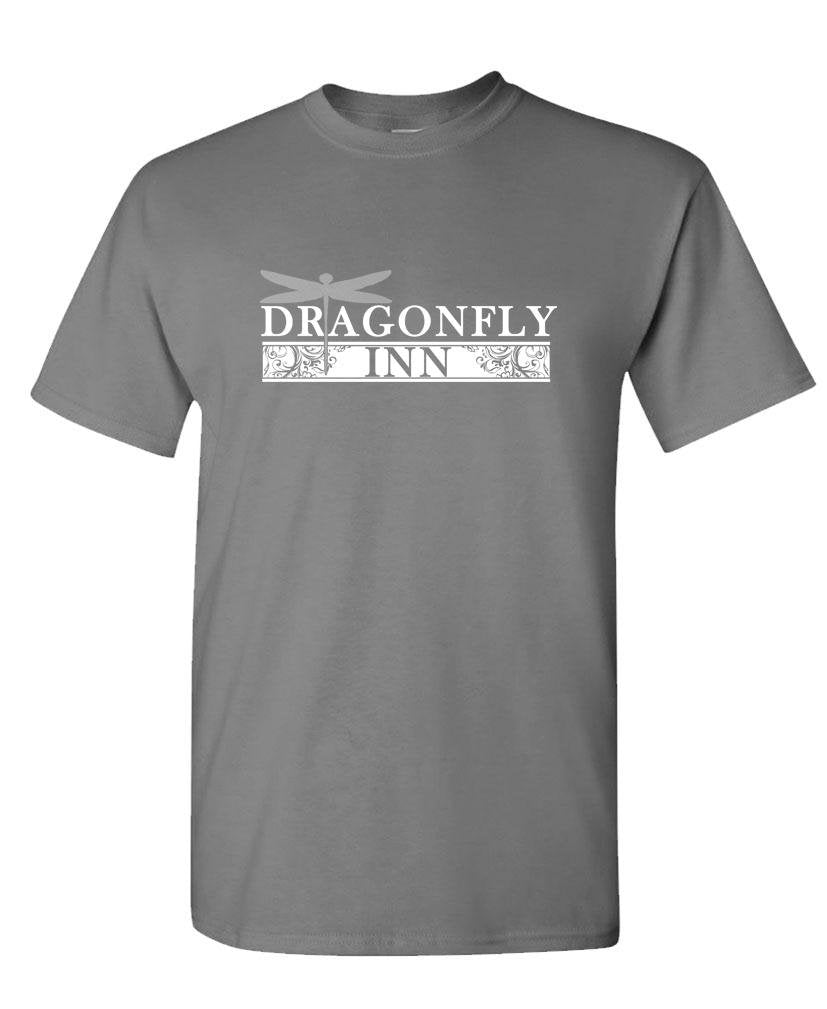 Dragonfly Inn — Charcoal T-Shirt — front