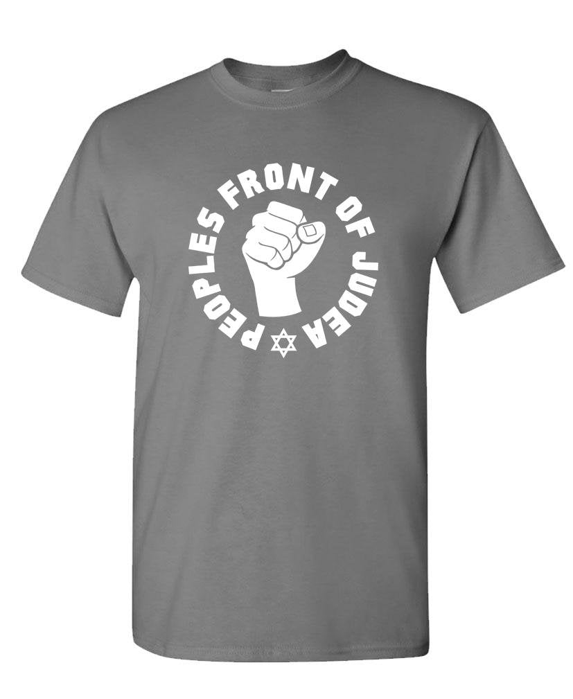 Peoples Front of Judea — Charcoal T-Shirt — front