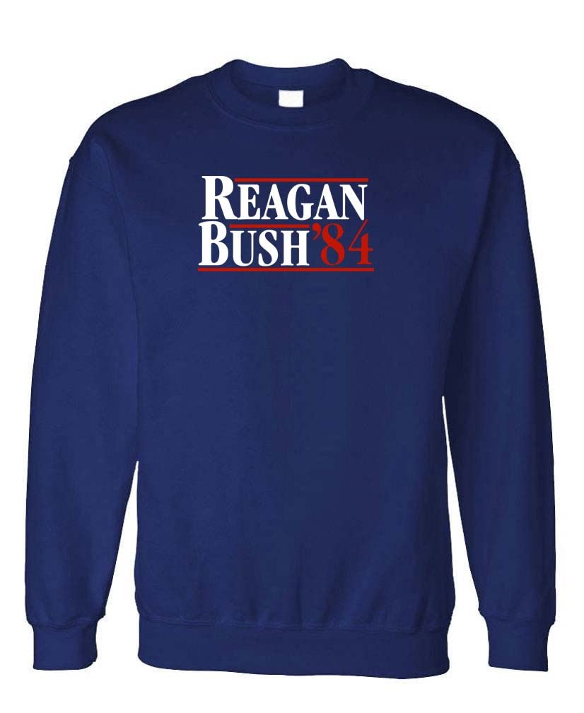 Reagan Bush 84 — Navy Sweatshirt — front