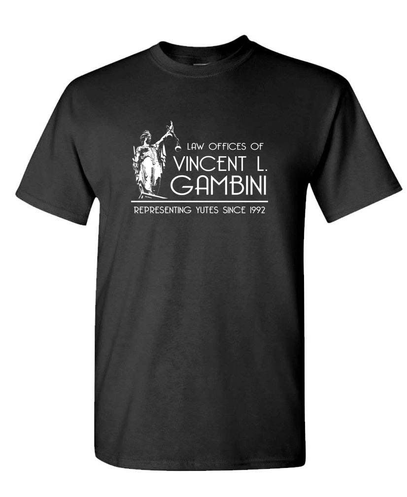 Law Offices of Vincent Gambini T-Shirt - Black