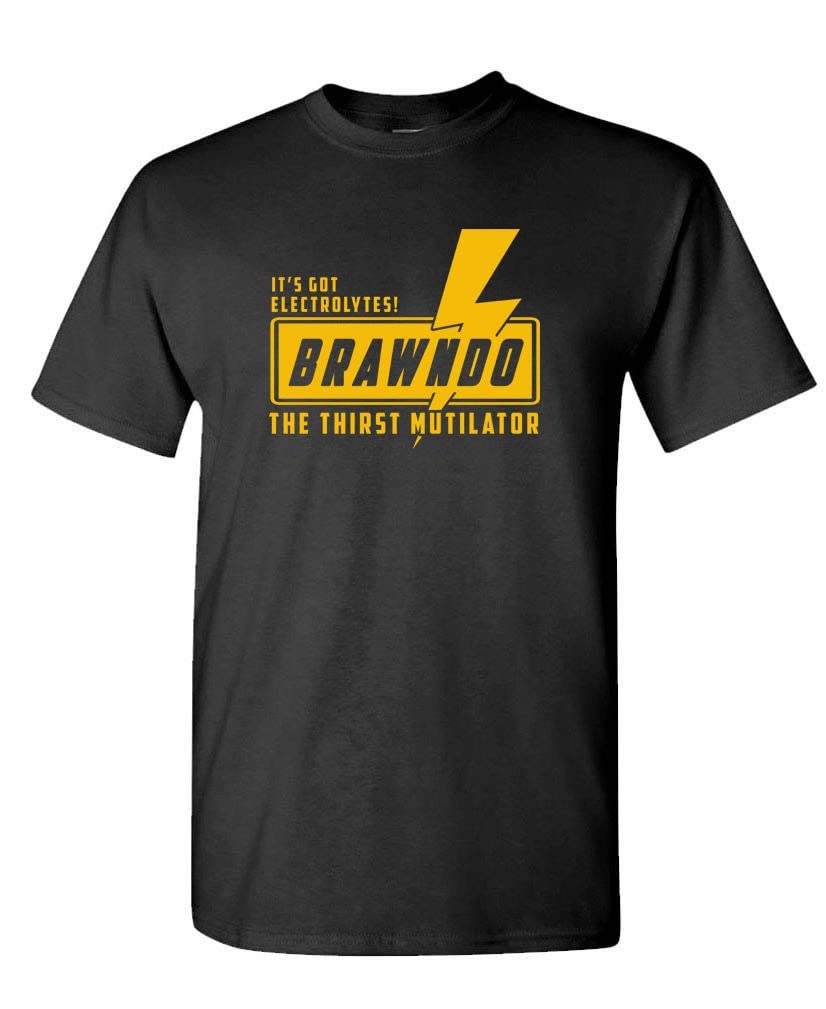 Brawndo Thirst Mutilator T-Shirt - Black