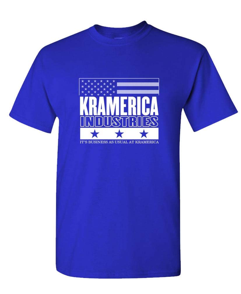 Kramerica Industries — Royal Blue T-Shirt — front