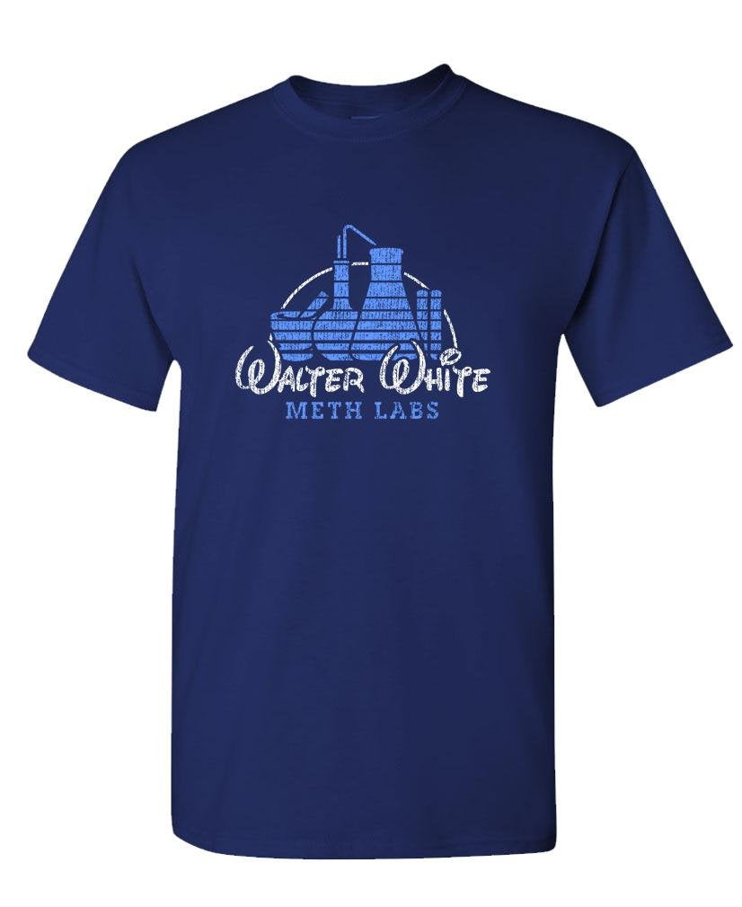 Walter White Meth Labs — Navy T-Shirt — front