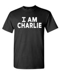 I Am Charlie — Black - I Am Charlie T-Shirt — front