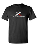 Lexcorp — Black T-Shirt — front