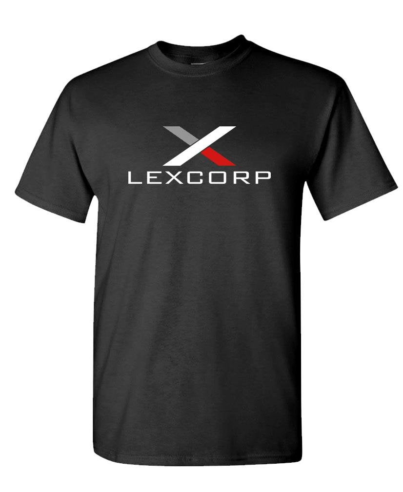 Lexcorp — Black T-Shirt — front