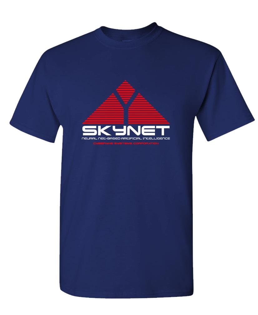 Skynet T-Shirt - Navy