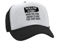 Hollow Point When You Care Enough — Black Trucker Hat — front