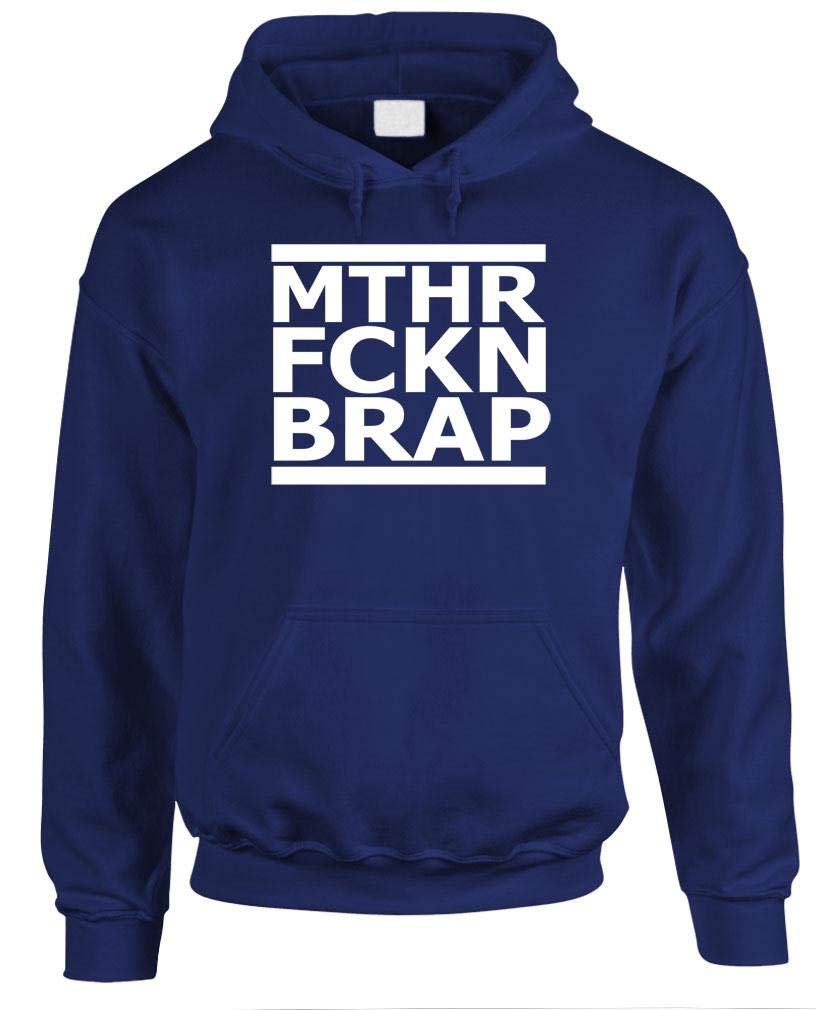 MTHR FCKN BRAP — Navy Hoodie — front