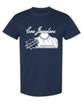 Cox Jewelers Funny Adult Humor — Navy T-Shirt — front
