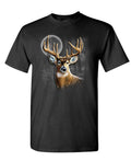 Whitetail Wilderness — Black T-Shirt — front